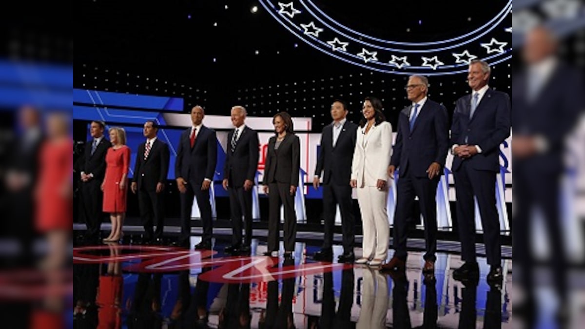 Democrat candidates Joe Biden, Kamala Harris, Cory Booker faceoff in primary debate; ex-US V-P targeted over decades-old political record