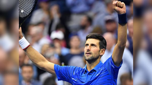 US Open 2019: Novak Djokovic deals with pain, Roger Federer once again concedes deficit before win in rain-hit day