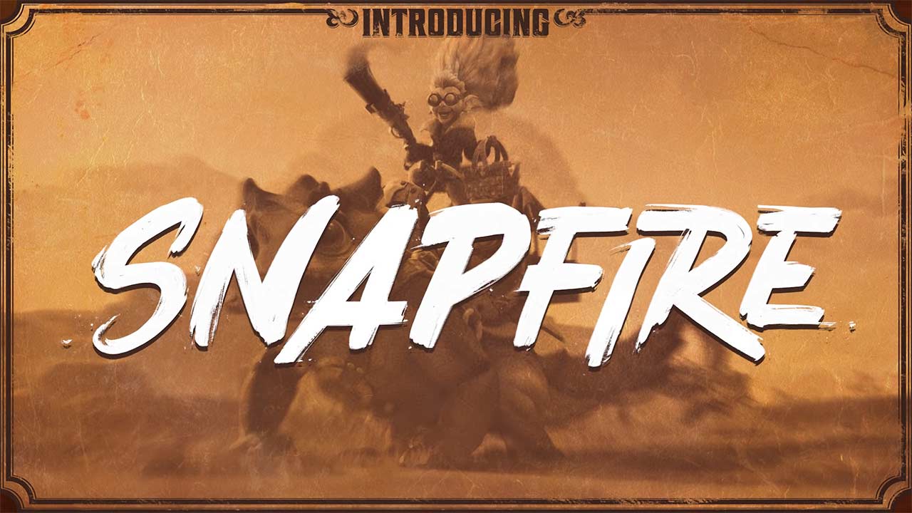 Snap Fire Dota 2 new hero Snapfire is a granny who gives cookies on a fire ...