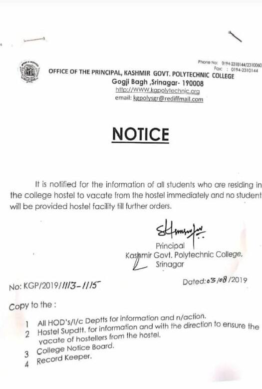 edited college notice