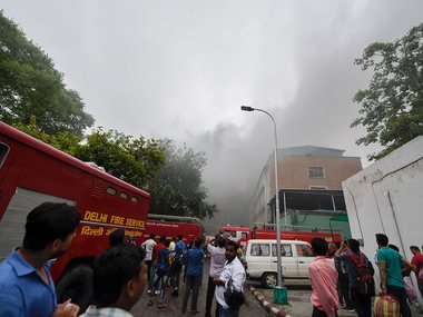 Day after fire at Delhi's AIIMS, admin says hospital fully functional; Harsh Vardhan reviews situation, officials initiate internal inquiry Day after fire at Delhi's AIIMS, admin says hospital fully functional; Harsh Vardhan reviews situation, officials initiate internal inquiry