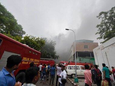 Day after fire at Delhi's AIIMS, admin says hospital fully functional; Harsh Vardhan reviews situation, officials initiate internal inquiry