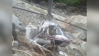Helicopter services in Uttarakhand's flood-hit Arakot suspended following two crashes in four days, may impact relief work