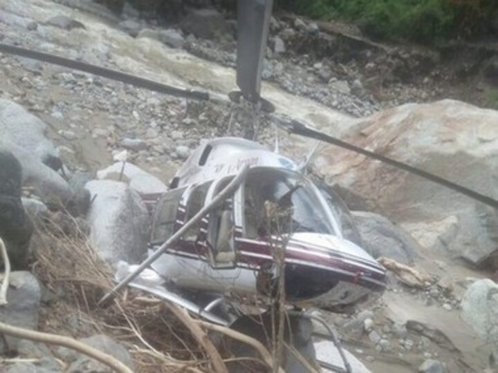 Helicopter services in Uttarakhand's flood-hit Arakot suspended following two crashes in four days, may impact relief work