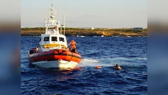 10 jump off migrant boat as frustration, desperation grips rescue ship stranded off Italy's coast for 19 days