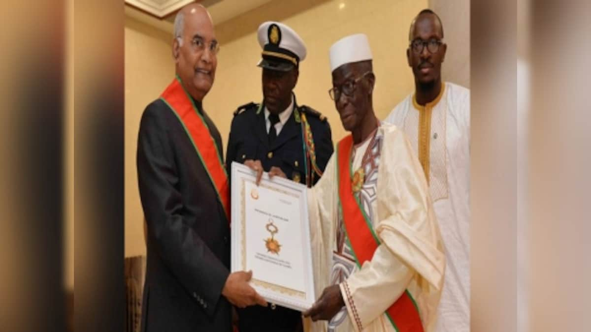 President Ram Nath Kovind honoured with Guinea's highest award during official visit to West Africa