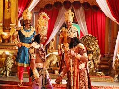 Kurukshetra movie review: The Mahabharta is told more with more focus on flesh, than the spirit Kurukshetra movie review: The Mahabharta is told more with more focus on flesh, than the spirit