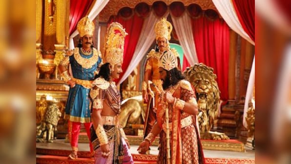 Kurukshetra movie review: The Mahabharta is told more with more focus on flesh, than the spirit