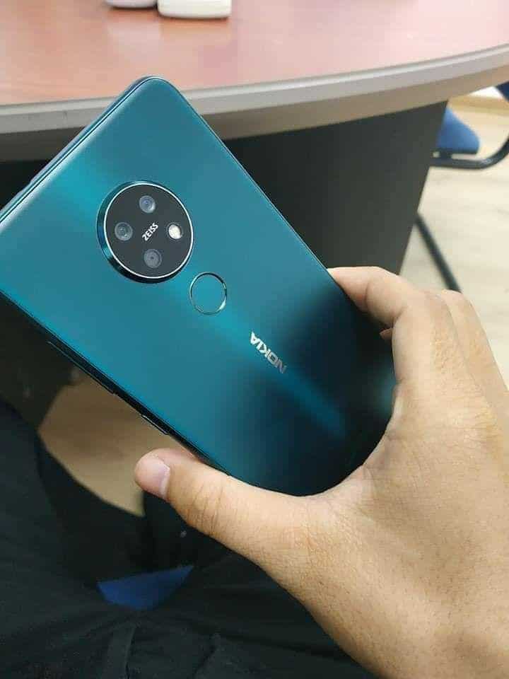 Nokia 7.2 is expected to come in Forest green colour variant. Image: Techmesto