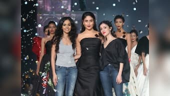 Lakme Fashion Week 2019: Kareena Kapoor Khan walks the ramp in black Gauri and Nainika gown