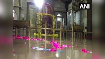 Amid incessant downpour in MP’s Mandsaur, water from Shivna river enters Pashupatinath temple; rains expected to continue for 24 hours