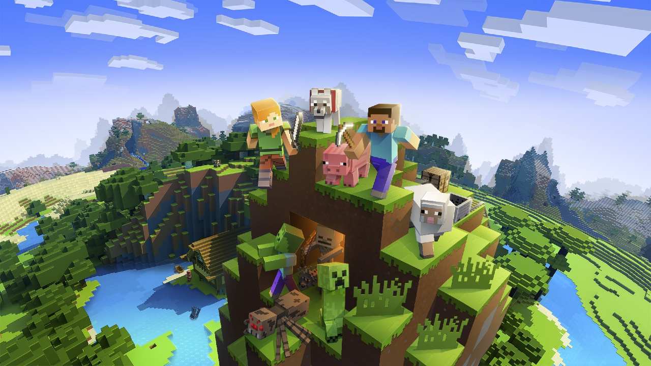 Minecraft. Image: Microsoft.