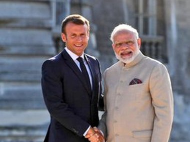 First Rafale jet to reach India next month, confirms French president Emmanuel Macron during meeting with Narendra Modi First Rafale jet to reach India next month, confirms French president Emmanuel Macron during meeting with Narendra Modi