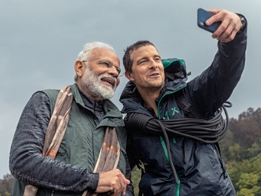 Bear Grylls claims his Man vs Wild episode with Narendra Modi has become 'world’s most trending televised event' Bear Grylls claims his Man vs Wild episode with Narendra Modi has become 'world’s most trending televised event'