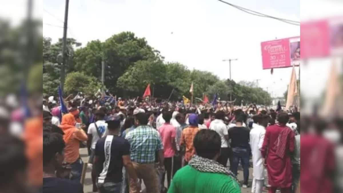 Thousands of Dalits hit Delhi streets protesting against demolition of Ravidas Mandir, ask Centre to rebuild temple