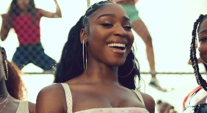 Normani in the music video for &lsquo;Motivation&rsquo;. YouTube
