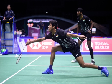 Thailand Open 2019: India's Satwiksairaj Rankireddy and Chirag Shetty beat Korean pair Choi Solgyu and Seo Seung Jae, advance to semi-finals Thailand Open 2019: India's Satwiksairaj Rankireddy and Chirag Shetty beat Korean pair Choi Solgyu and Seo Seung Jae, advance to semi-finals