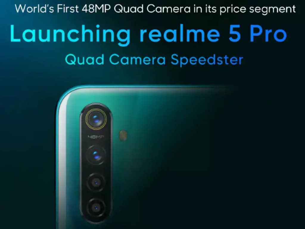 Realme 5 Pro launch. 