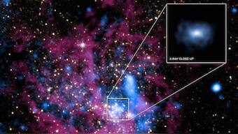 Mysterious light flash seen from black hole Sag A* at the heart of the Milky Way