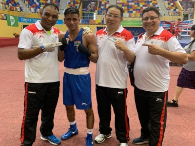 Boxers Gaurav Solanki, Govind Sahani advance to semi-finals, India assured of six medals at Umakhanov International Boxers Gaurav Solanki, Govind Sahani advance to semi-finals, India assured of six medals at Umakhanov International