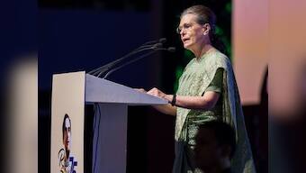 Rajiv Gandhi did not use massive poll mandate in 1984 to create fear, destroy institutions, says Sonia Gandhi