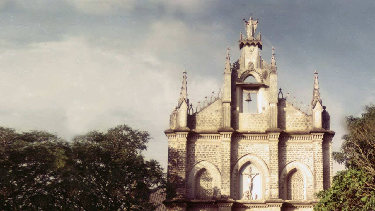 St Mary Magdalene Church, the site of the first rocket launch in India.