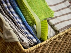 Your dish towels are full of bacteria—here's what you need to do