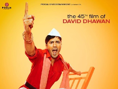 Coolie No 1: First look posters featuring Varun Dhawan, Sara Ali Khan in reboot of Govinda's 1995 comedy unveiled Coolie No 1: First look posters featuring Varun Dhawan, Sara Ali Khan in reboot of Govinda's 1995 comedy unveiled