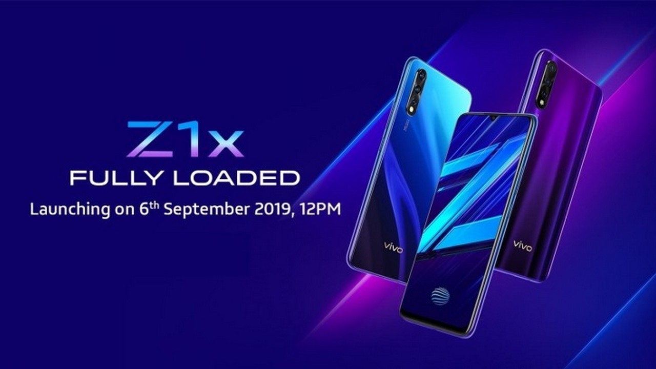 Vivo Z1X to be launched on 6 September, will feature triple rear camera setup Vivo Z1X to be launched on 6 September, will feature triple rear camera setup