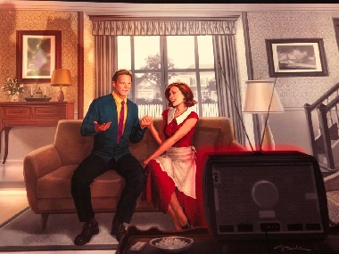 WandaVision: First official poster of Scarlet Witch standalone series for Disney+ unveiled at D23 Expo WandaVision: First official poster of Scarlet Witch standalone series for Disney+ unveiled at D23 Expo