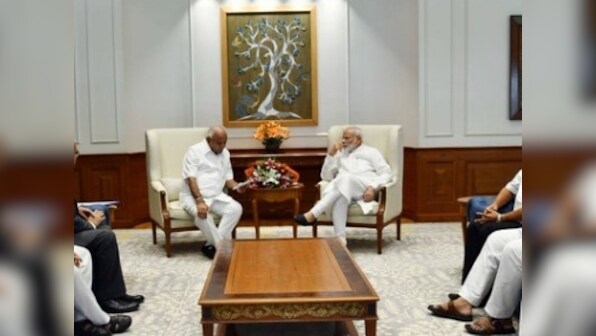Karnataka floods: BS Yediyurappa meets Narendra Modi in Delhi, appeals for release of funds for relief work