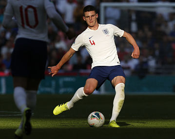 Declan Rice England Midfield Control England midfielder Declan Rice admits to receiving threats following ...