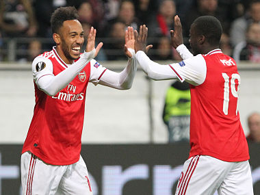 Europa League: Arsenal score impressive win over Eintracht Frankfurt; Manchester United, Rangers claim victories Europa League: Arsenal score impressive win over Eintracht Frankfurt; Manchester United, Rangers claim victories