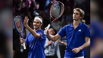 Laver Cup 2019: Roger Federer teams up with Alexander Zverev to give Europe 3-1 lead over Team World