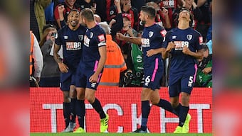 Premier League: Bournemouth move up to third spot after sinking south-coast rivals Southampton