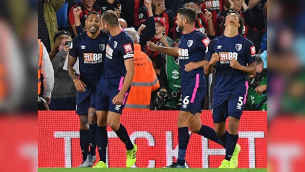 Premier League: Bournemouth move up to third spot after sinking south-coast rivals Southampton