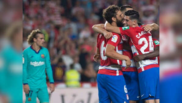 LaLiga: Barcelona's poor start continues with surprise defeat against Granada; Celta Vigo hold Atletico Madrid to goalless draw