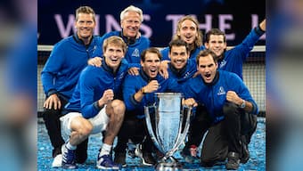 Laver Cup 2019: Alexander Zverev clinches thrilling victory over Milos Raonic as Europe retain title against Team World