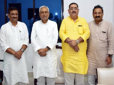 Nitish Kumar meets JD(U) leader Dayanand Rai to discuss strategy for Delhi Assembly polls, party to contest on all seats in National Capital