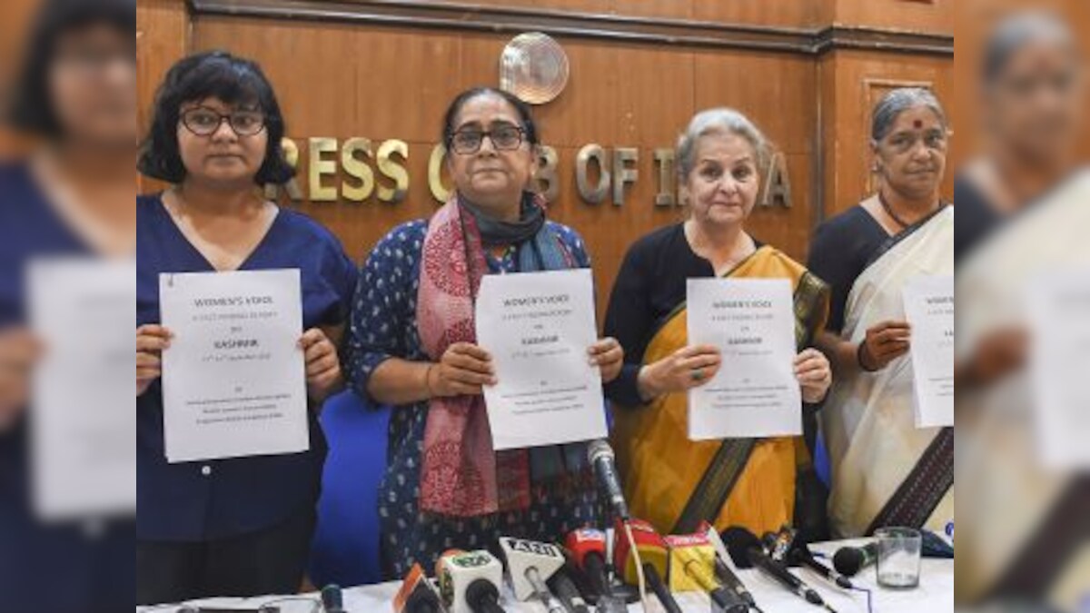 'Restore Article 370, 35A in Jammu and Kashmir, withdraw army, paramilitary forces': 5-member women's group will submit demands to Amit Shah