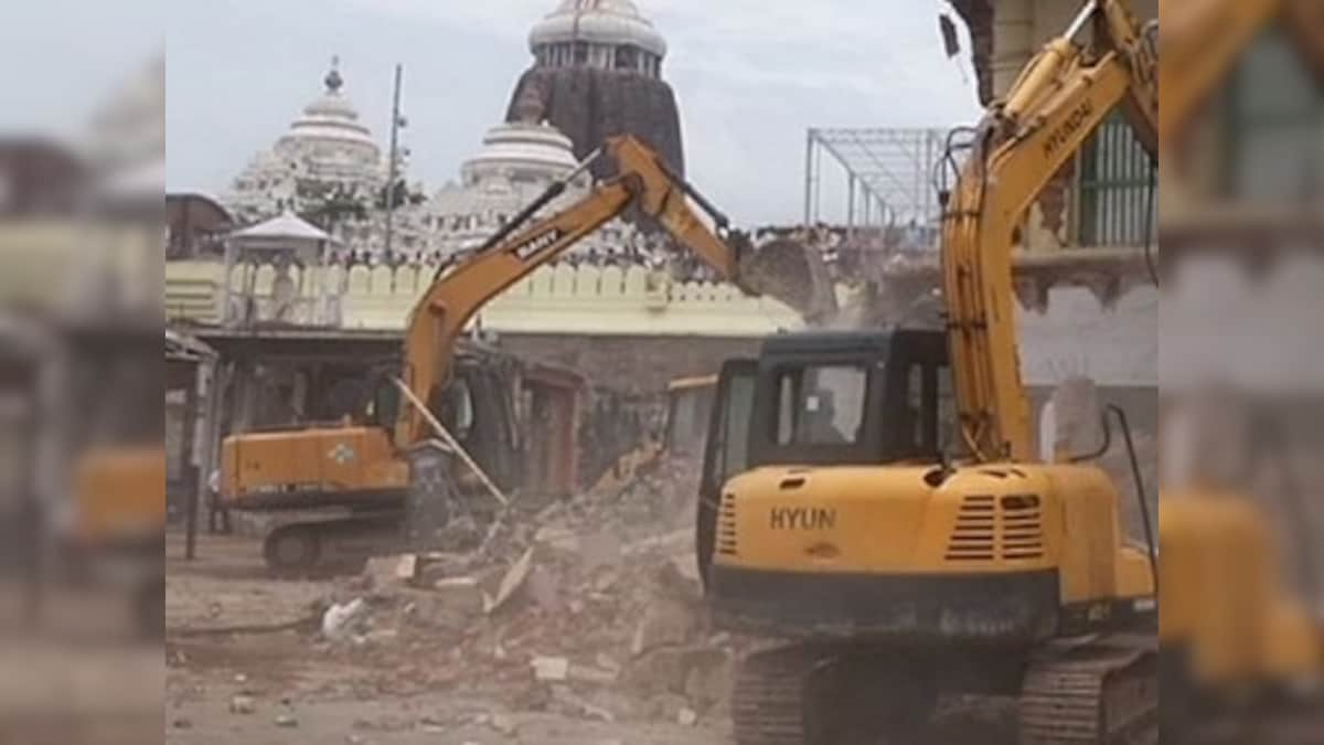 Jagannath temple row: Odisha govt says demolition of dilapidated mutts to continue; seers claim conspiracy, Opposition cries foul