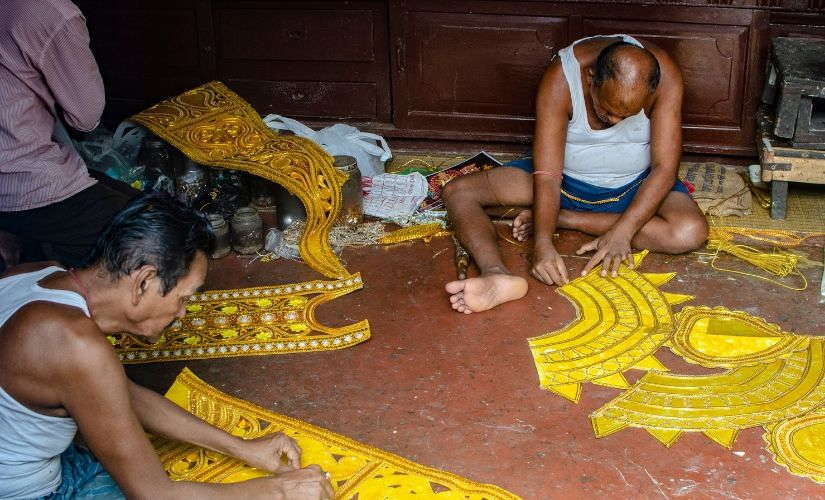 At Sheetala Stores, artisans feel hopeless about the business done this season. 