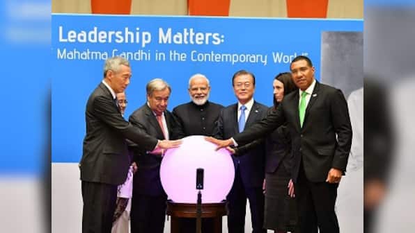 ‘Mahatma Gandhi inspired Nelson Mandela, Martin Luther King’: Narendra Modi, world leaders inaugurate ‘Gandhi Solar Park’ at UN HQ