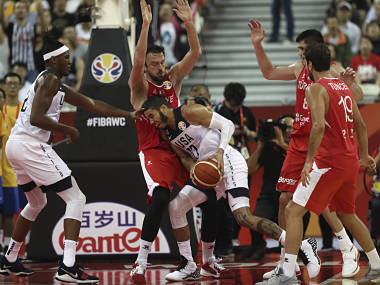 FIBA World Cup 2019: Defending champions United States survive Turkey scare to clinch victory in overtime FIBA World Cup 2019: Defending champions United States survive Turkey scare to clinch victory in overtime