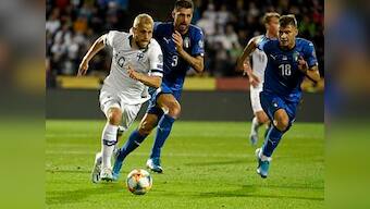 Euro 2020 qualifiers: Jorginho converts second-half penalty to help Italy beat Finland in Group J match