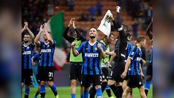 Serie A: Antonio Conte's Inter Milan maintain perfect record in league with win over Lazio; Cagliari beat Napoli