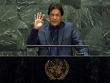 Imran Khan’s war rhetoric at UNGA ignores basic principles of UN, reflects futility of Pakistan's Kashmir project Imran Khan’s war rhetoric at UNGA ignores basic principles of UN, reflects futility of Pakistan's Kashmir project