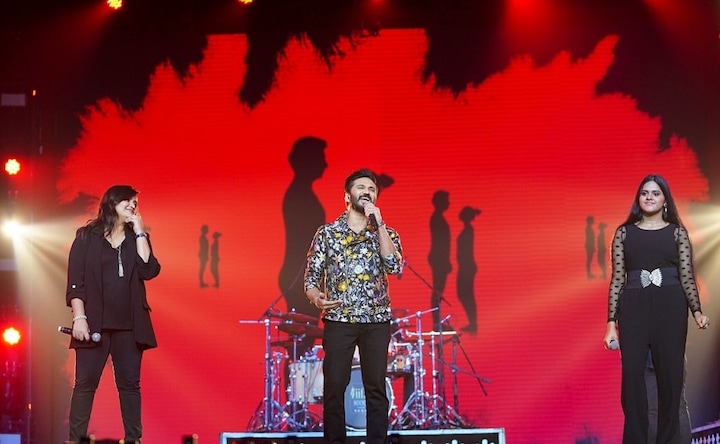 IIFA Rocks 2019: Amit Trivedi, Neha Kakkar perform; Radhika Apte, Katrina Kaif stun on green carpet