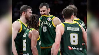 FIBA World Cup 2019: Australia's Andrew Bogut to be investigated for referee rant during semi-final loss to Spain