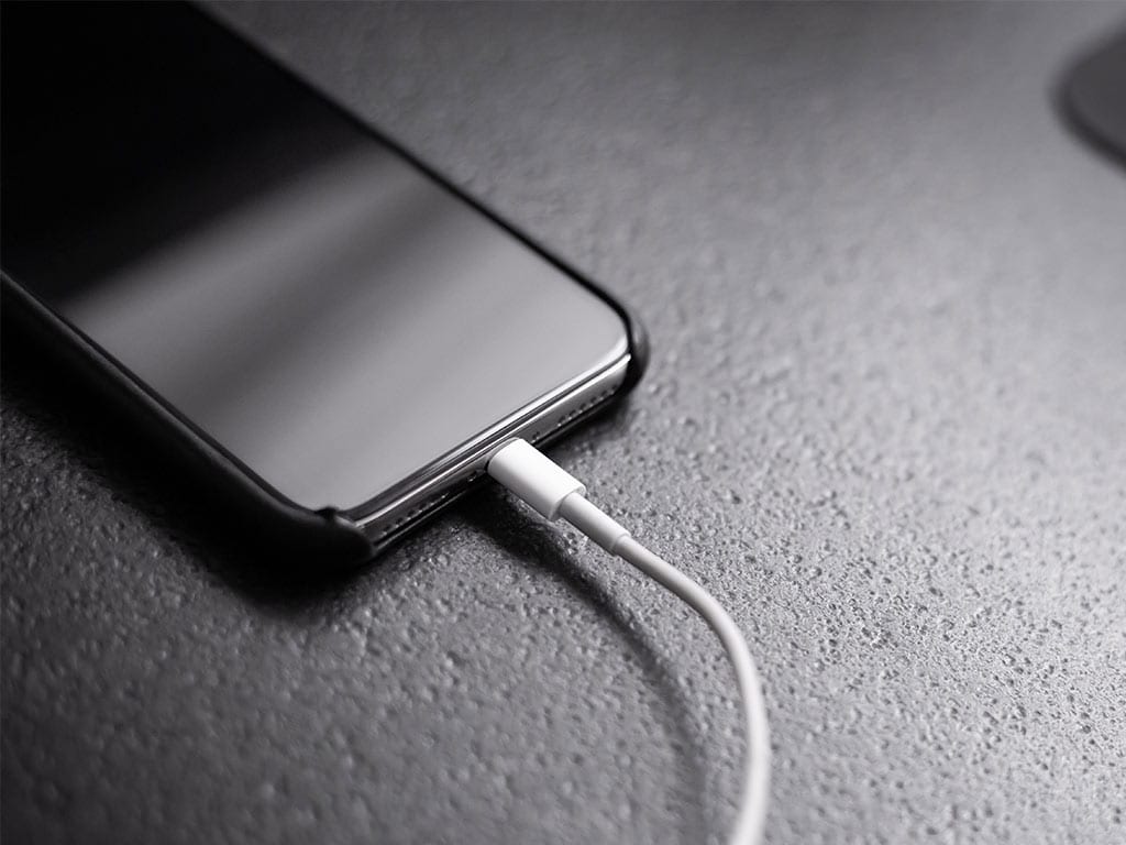 iPhone X charging 